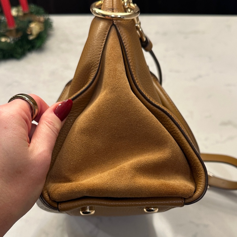 Coach Brown Leather Shoulder Bag - Picture 6 of 8